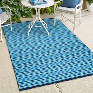 Weaver Turquoise Blue Green Outdoor Rug